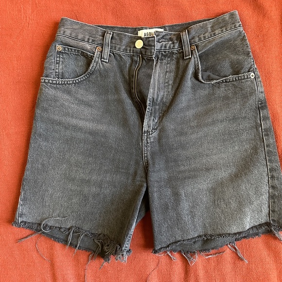 Agolde 90’s Pinch Waist Shorts in Paranormal size 26 - Picture 13 of 16